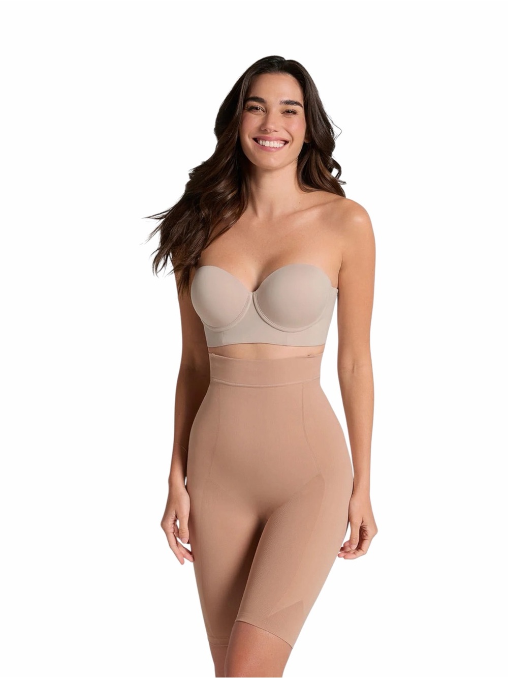 NWT Leonisa Invisible Extra High-Waisted Shaper Nude - Size 3XL